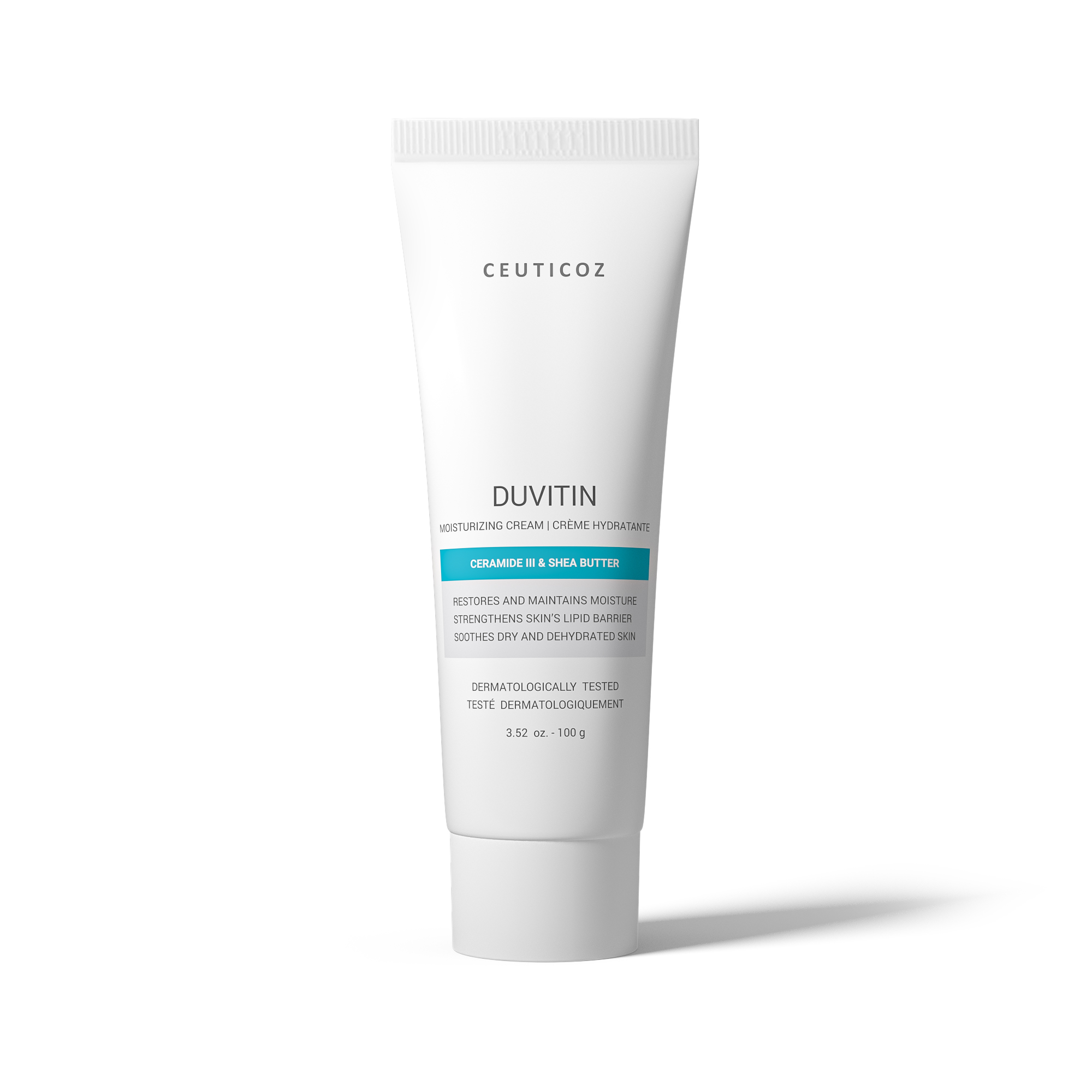 Duvitin Moisturizing Cream - Front Profile